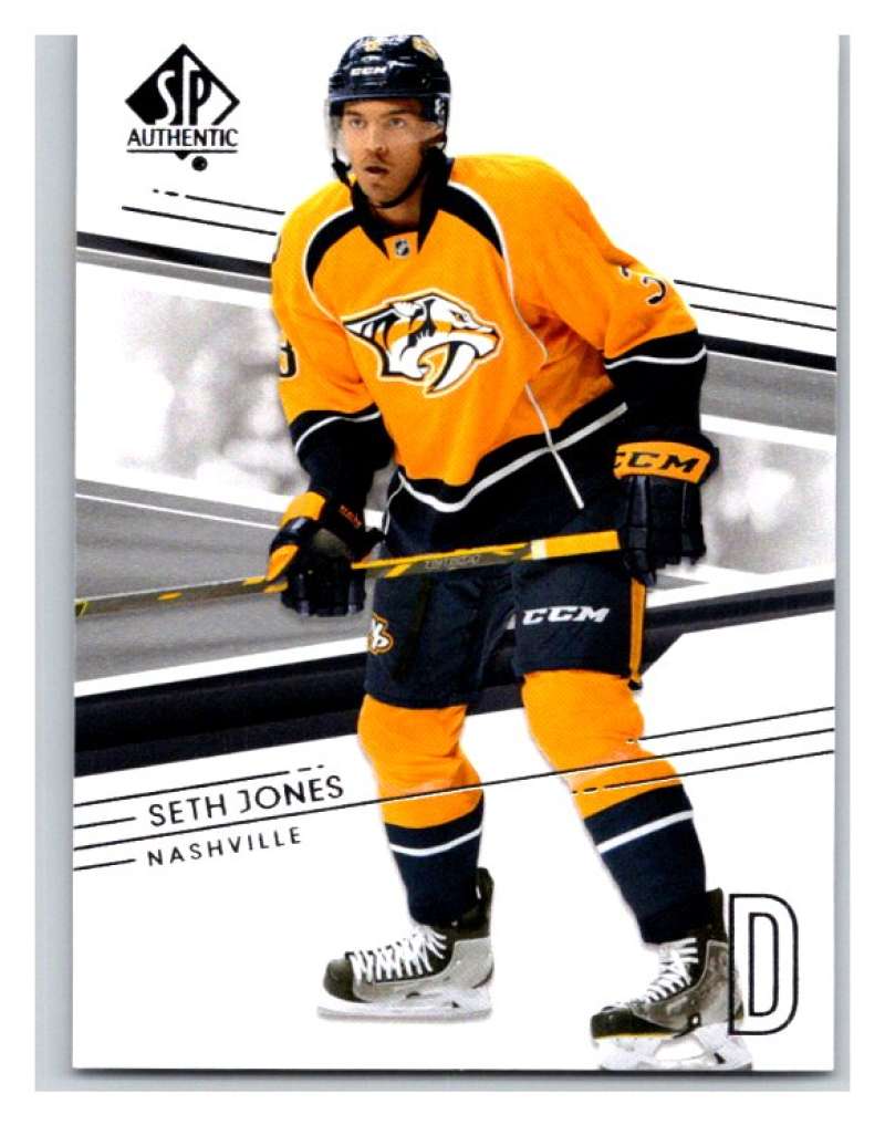  2014-15 Upper Deck SP Authentic #122 Seth Jones Predators NHL Mint Image 1