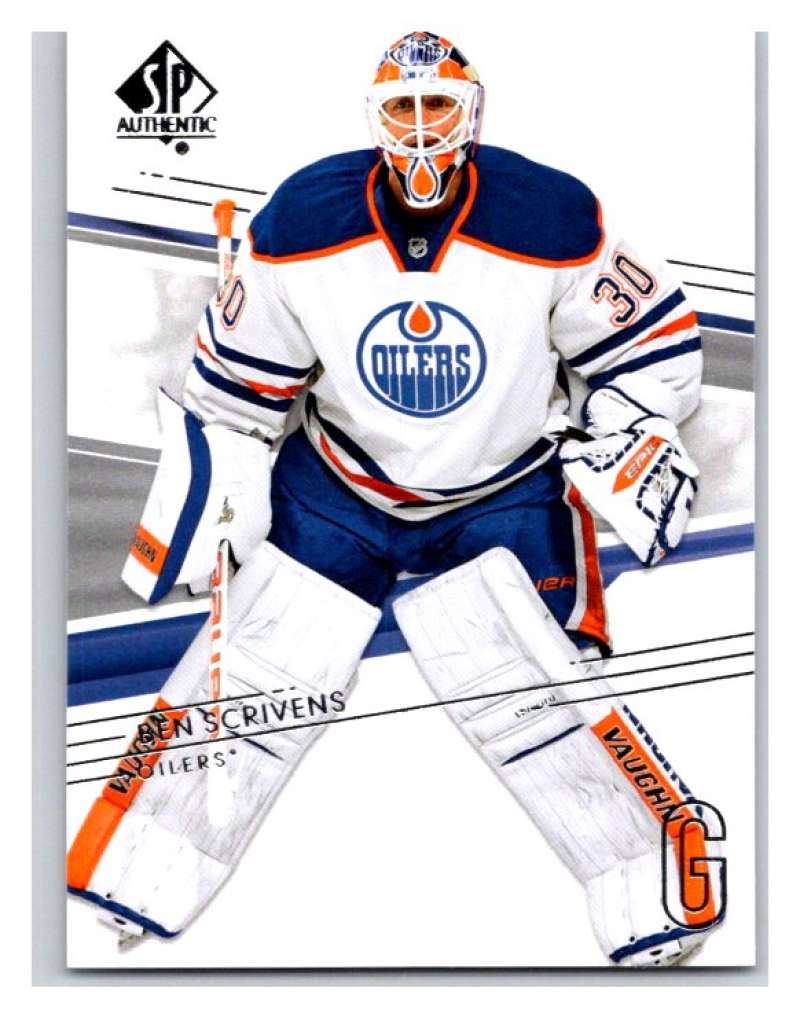  2014-15 Upper Deck SP Authentic #123 Ben Scrivens Oilers NHL Mint Image 1