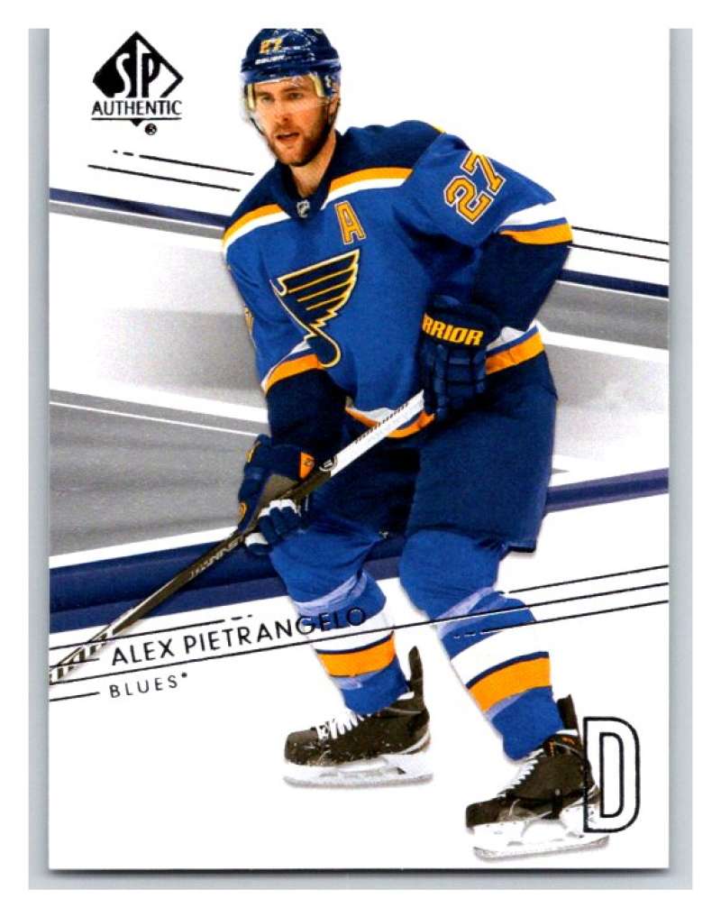  2014-15 Upper Deck SP Authentic #128 Alex Pietrangelo Blues NHL Mint Image 1