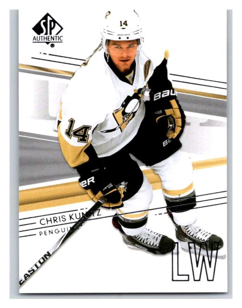  2014-15 Upper Deck SP Authentic #134 Chris Kunitz Penguins NHL Mint Image 1