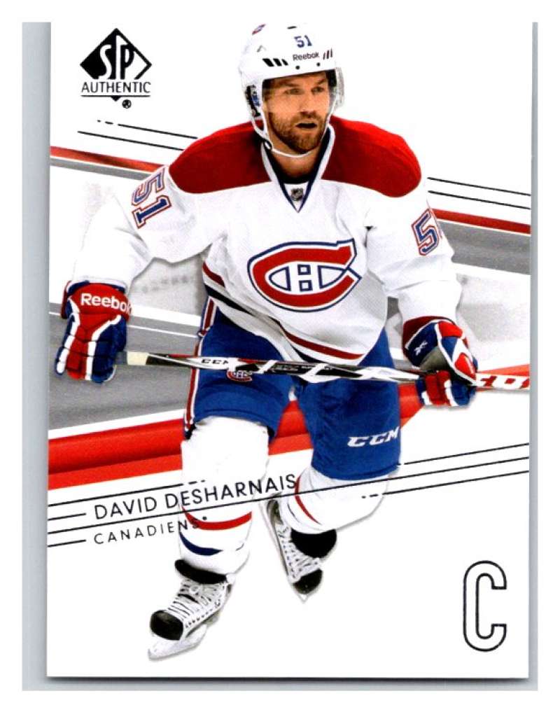  2014-15 Upper Deck SP Authentic #147 David Desharnais Canadiens NHL Mint Image 1