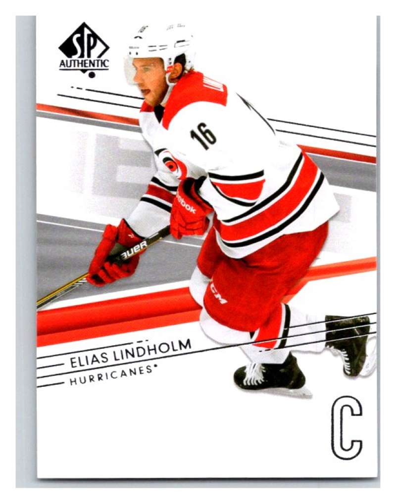 2014-15 Upper Deck SP Authentic #150 Elias Lindholm Hurricanes NHL Mint Image 1