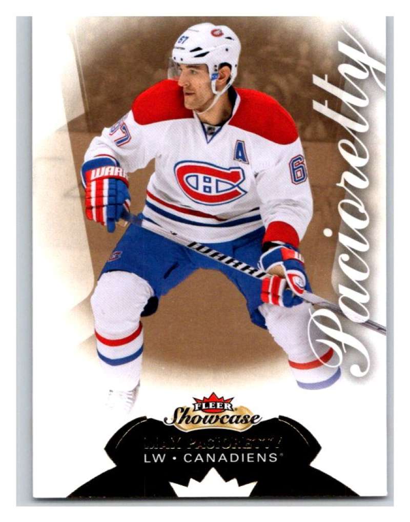  2014-15 Upper Deck Fleer Showcase #10 Max Pacioretty Canadiens NHL Mint Image 1
