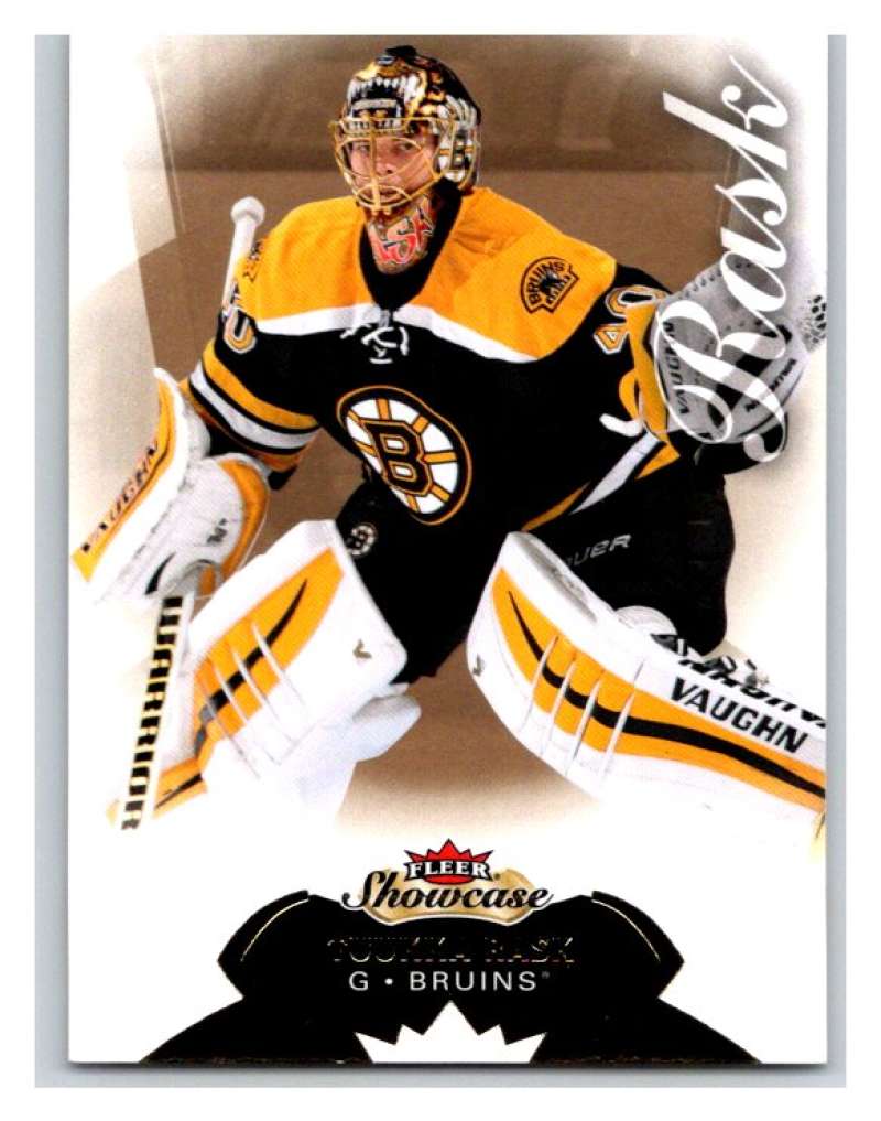  2014-15 Upper Deck Fleer Showcase #15 Tuukka Rask Bruins NHL Mint Image 1