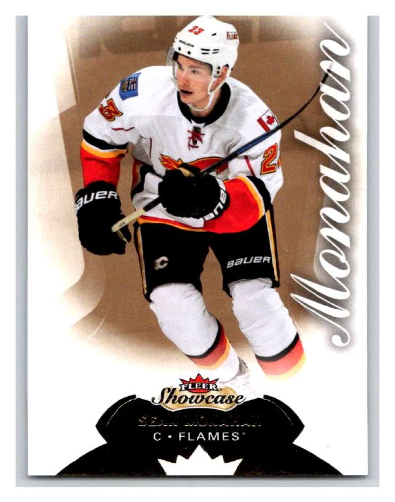  2014-15 Upper Deck Fleer Showcase #70 Sean Monahan Flames NHL Mint Image 1