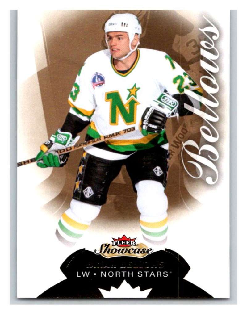  2014-15 Upper Deck Fleer Showcase #82 Brian Bellows North Stars NHL Mint Image 1