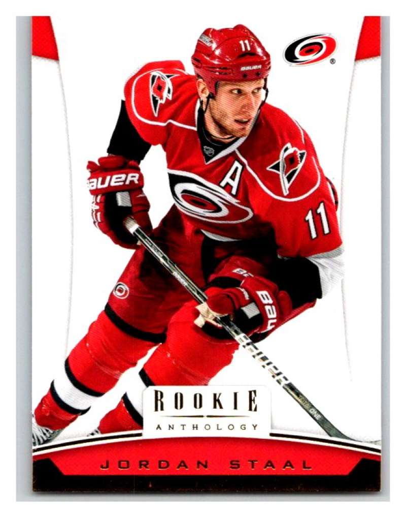  2012-13 Panini Rookie Anthology #4 Jordan Staal Hurricanes NHL Mint Image 1
