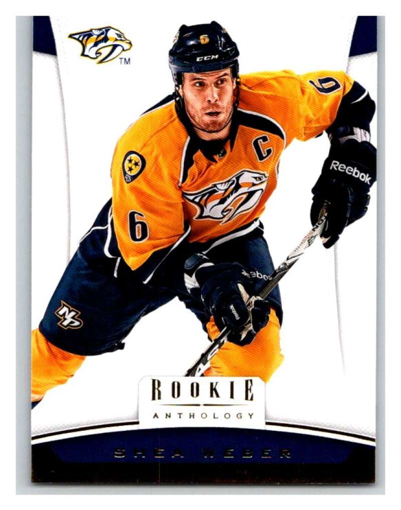  2012-13 Panini Rookie Anthology #50 Shea Weber Predators NHL Mint Image 1