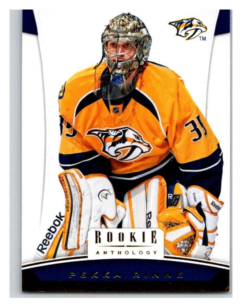  2012-13 Panini Rookie Anthology #51 Pekka Rinne Predators NHL Mint Image 1