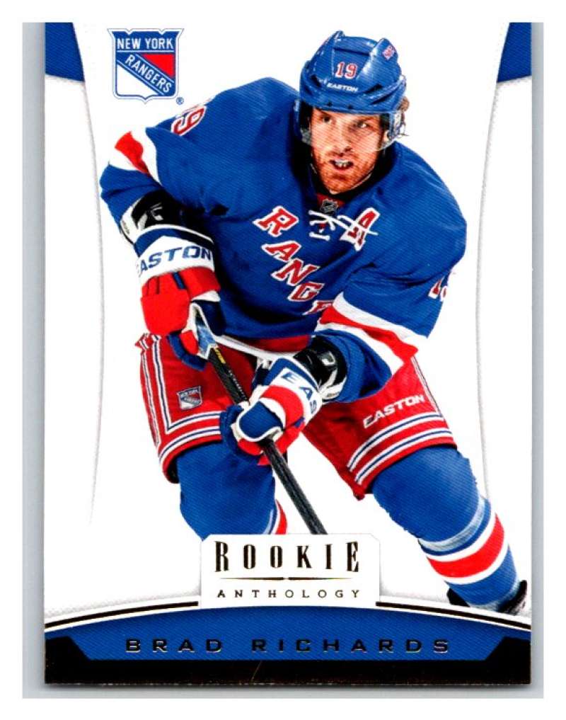  2012-13 Panini Rookie Anthology #89 Brad Richards NY Rangers NHL Mint Image 1