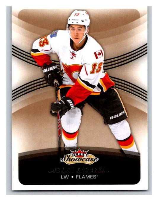 2015-16 Fleer Showcase #34 Johnny Gaudreau Flames NHL Mint
