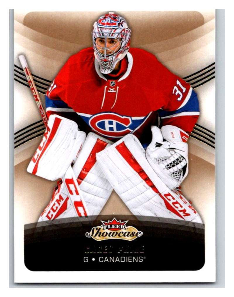 2015-16 Fleer Showcase #51 Carey Price Canadiens NHL Mint