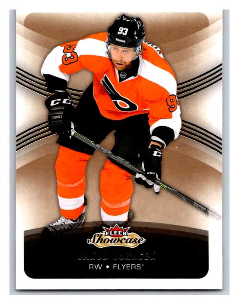 2015-16 Fleer Showcase #55 Jakub Voracek Flyers NHL Mint Image 1
