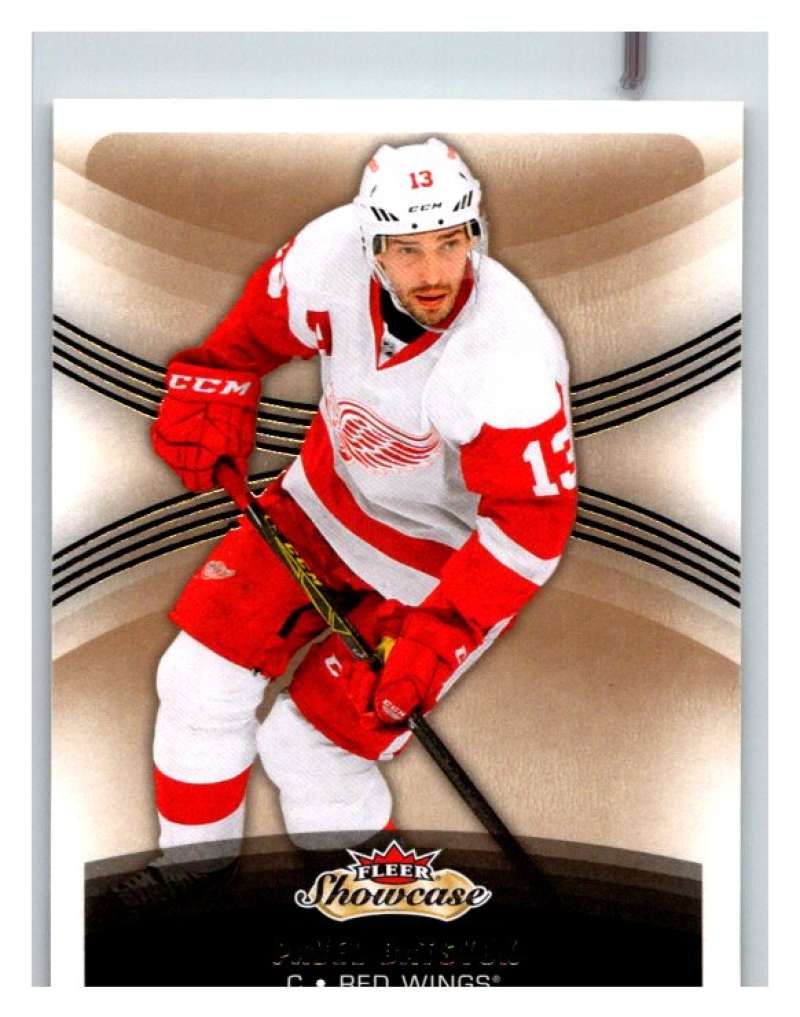 2015-16 Fleer Showcase #58 Pavel Datsyuk Red Wings NHL Mint Image 1