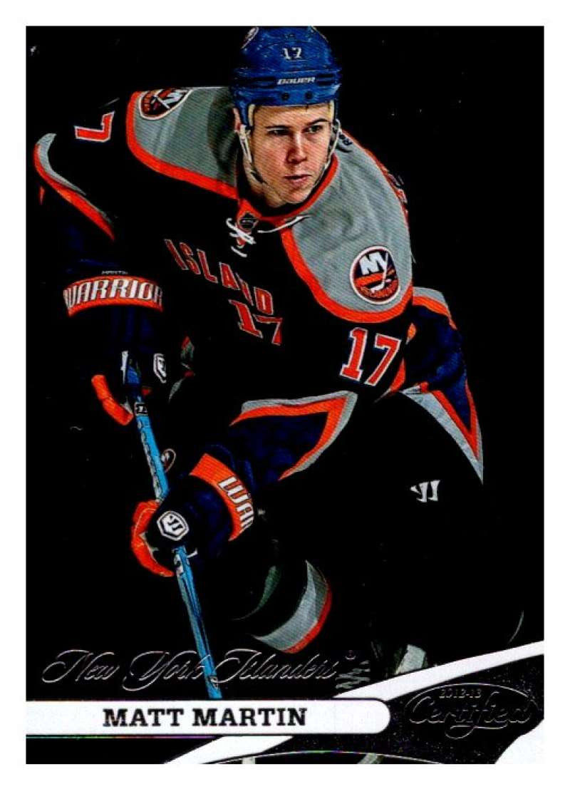 2012-13 Panini  Certified #70 Matt Martin NY Islanders NHL Mint