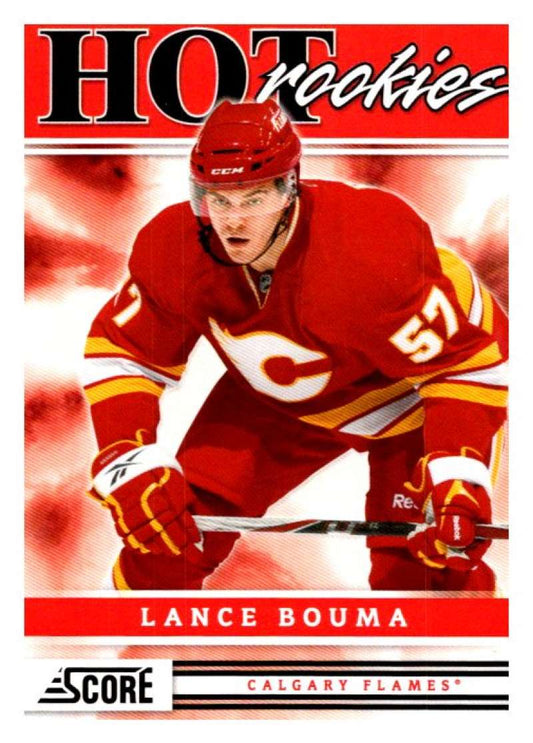 (HCW) 2011-12 Score Hot Rookies #502 Lance Bouma Flames Rookie RC Mint Image 1