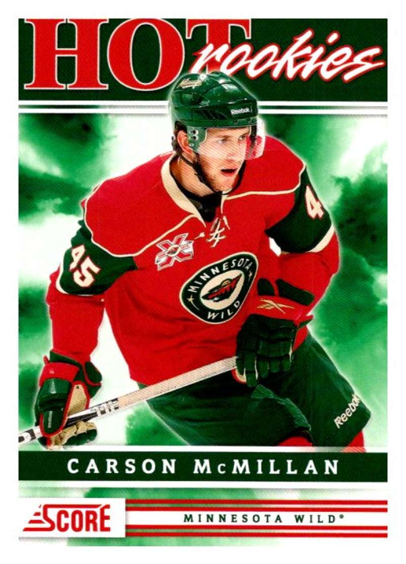 (HCW) 2011-12 Score Hot Rookies #514 Carson McMillan Wild Rookie RC Mint Image 1