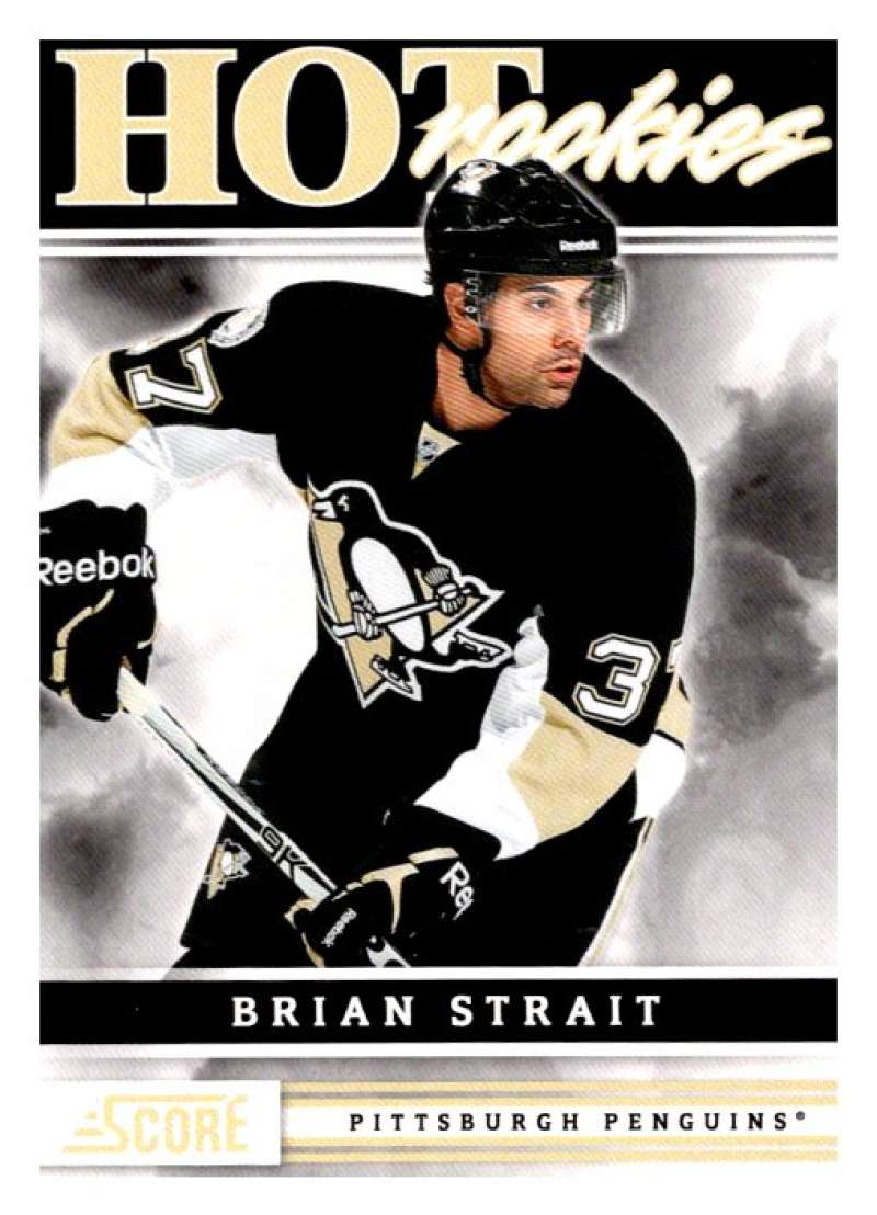 (HCW) 2011-12 Score Hot Rookies #531 Brian Strait Penguins Rookie RC Mint Image 1