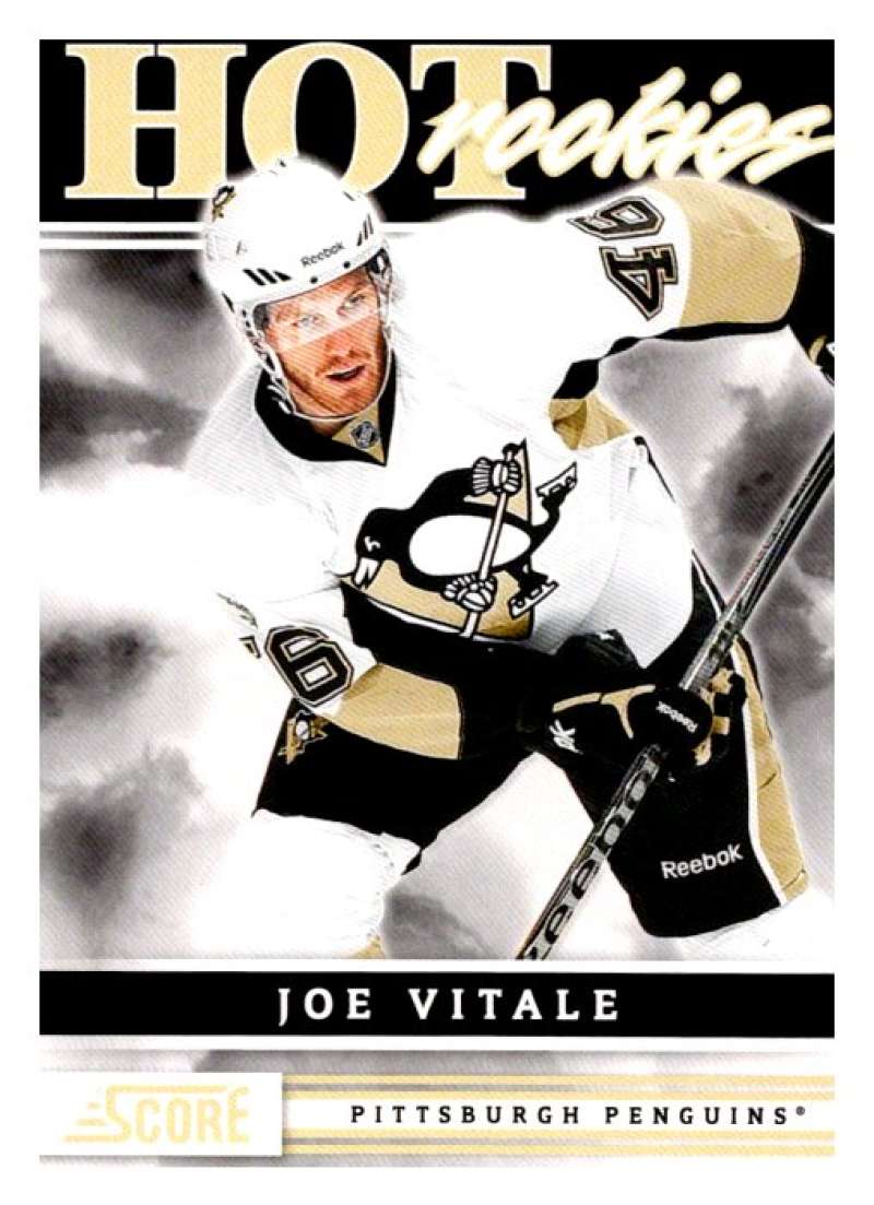 (HCW) 2011-12 Score Hot Rookies #532 Joe Vitale Penguins Rookie RC Mint Image 1