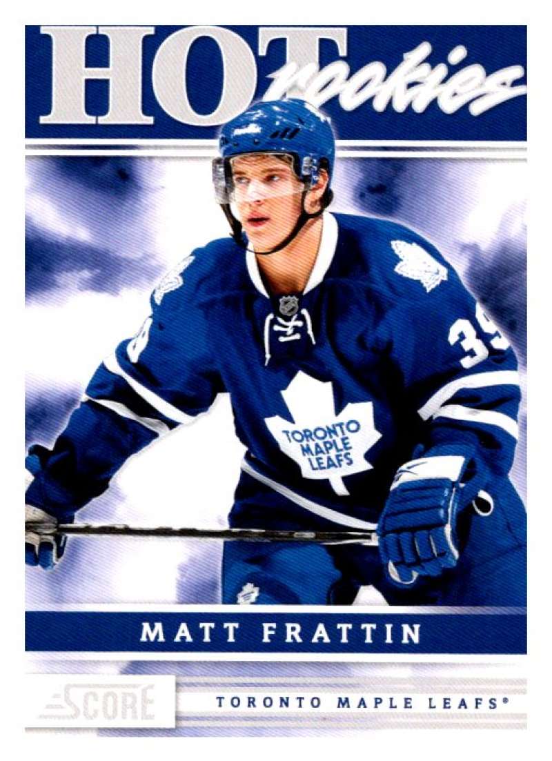 (HCW) 2011-12 Score Hot Rookies #542 Matt Frattin Maple Leafs Rookie RC Mint Image 1