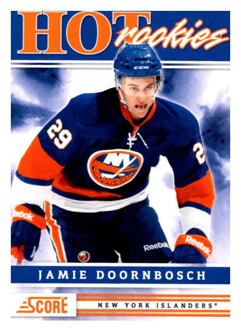 (HCW) 2011-12 Score Hot Rookies #544 Jamie Doornbosch NY Islanders Rookie Mint Image 1