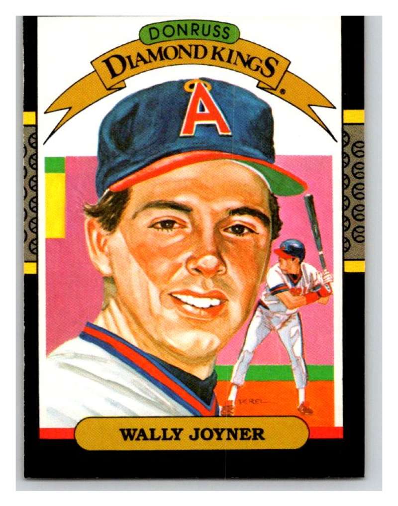 1987 Donruss #1 Wally Joyner Angels DK MLB Mint Baseball Image 1