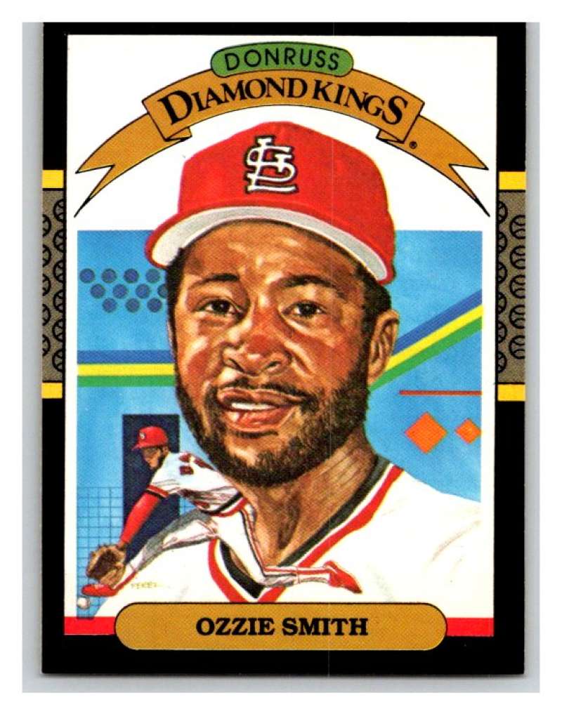 1987 Donruss #5 Ozzie Smith Cardinals DK MLB Mint Baseball Image 1