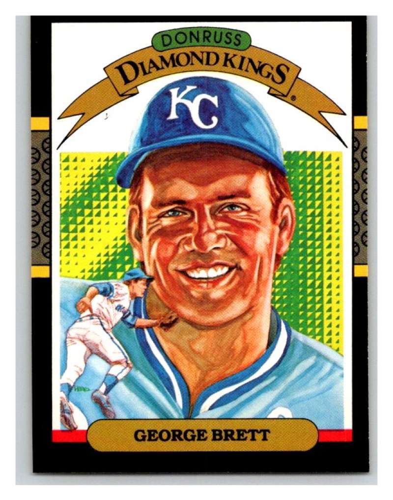 1987 Donruss #15 George Brett Royals DK MLB Mint Baseball Image 1
