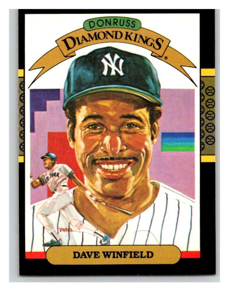 1987 Donruss #20 Dave Winfield Yankees DK MLB Mint Baseball