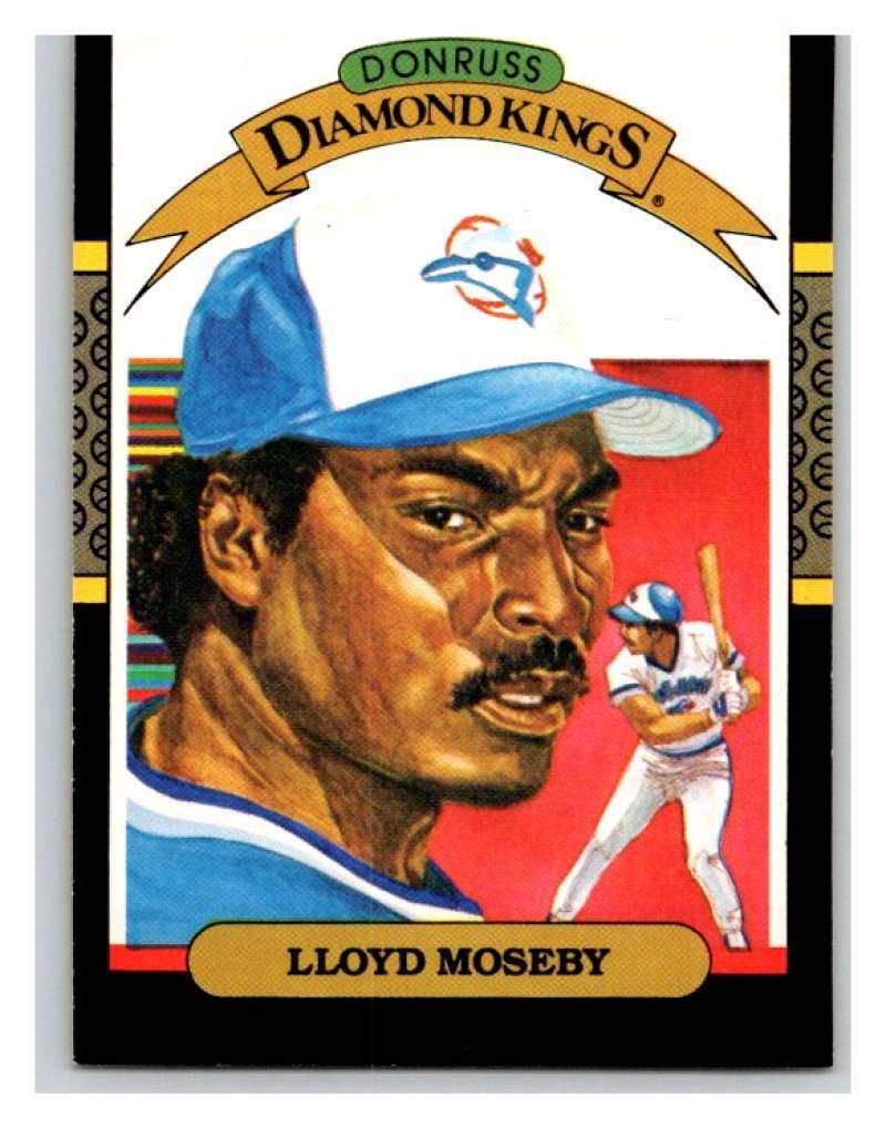 1987 Donruss #21 Lloyd Moseby Blue Jays DK MLB Mint Baseball Image 1