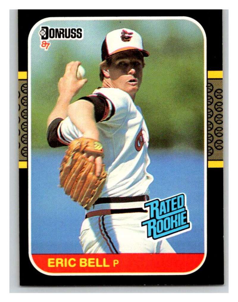 1987 Donruss #39 Eric Bell RC Rookie Orioles MLB Mint Baseball Image 1