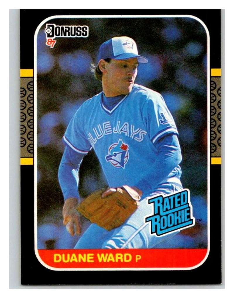 1987 Donruss #45 Duane Ward RC Rookie Blue Jays MLB Mint Baseball