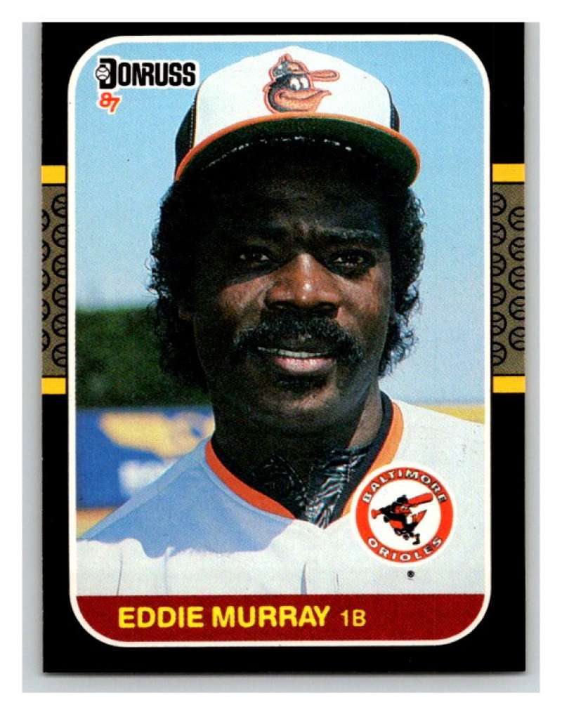 1987 Donruss #48 Eddie Murray Orioles MLB Mint Baseball Image 1