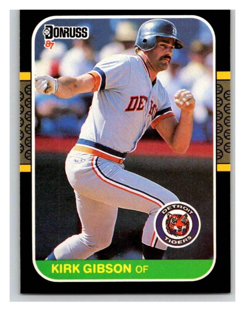 1987 Donruss #50 Kirk Gibson Tigers MLB Mint Baseball Image 1
