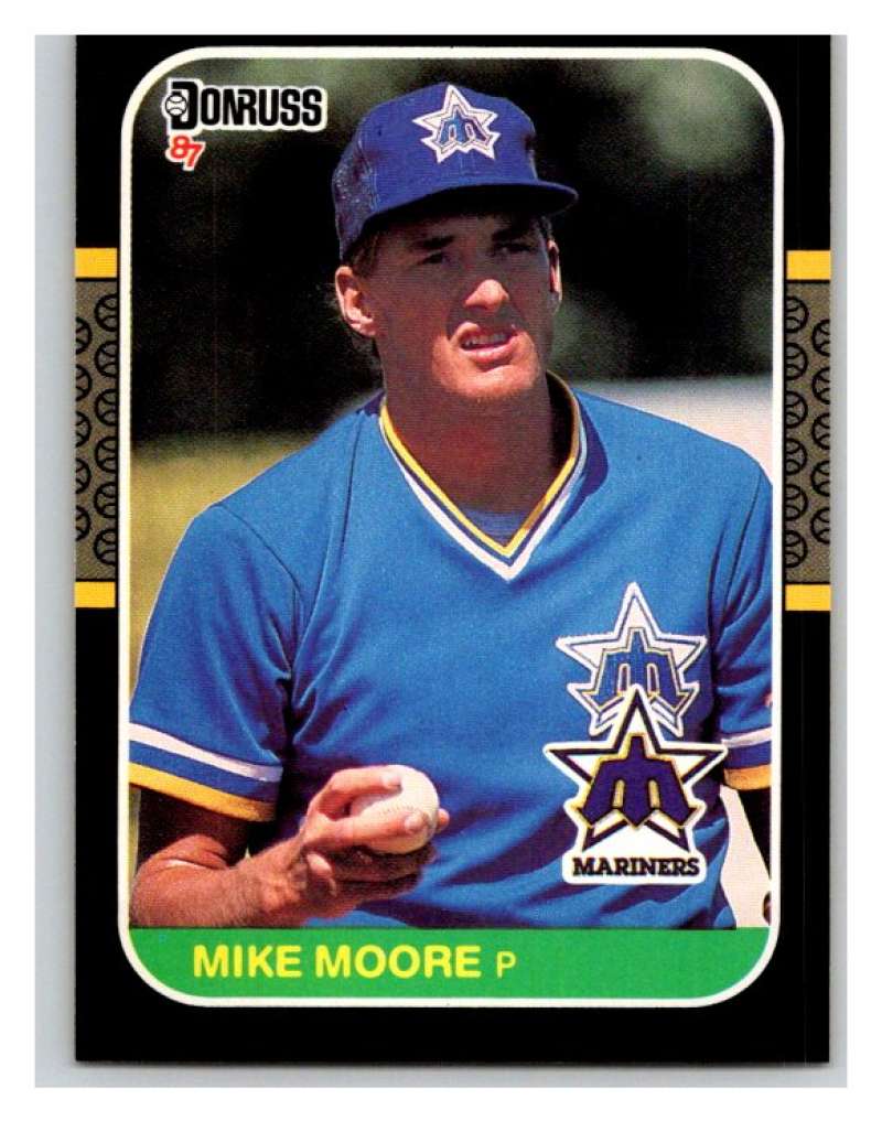 1987 Donruss #70 Mike Moore Mariners MLB Mint Baseball Image 1
