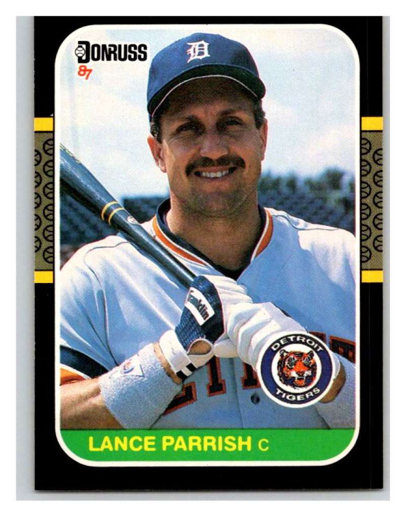 1987 Donruss #91 Lance Parrish Tigers MLB Mint Baseball Image 1
