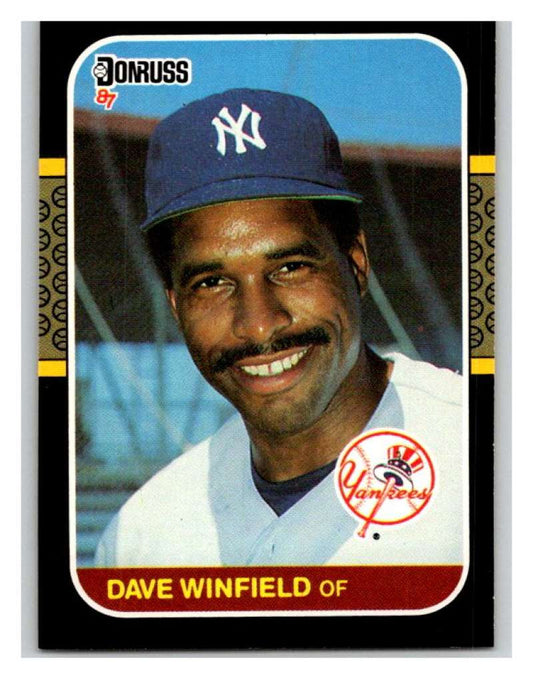 1987 Donruss #105 Dave Winfield Yankees MLB Mint Baseball