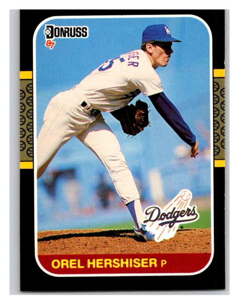 1987 Donruss #106 Orel Hershiser Dodgers MLB Mint Baseball Image 1