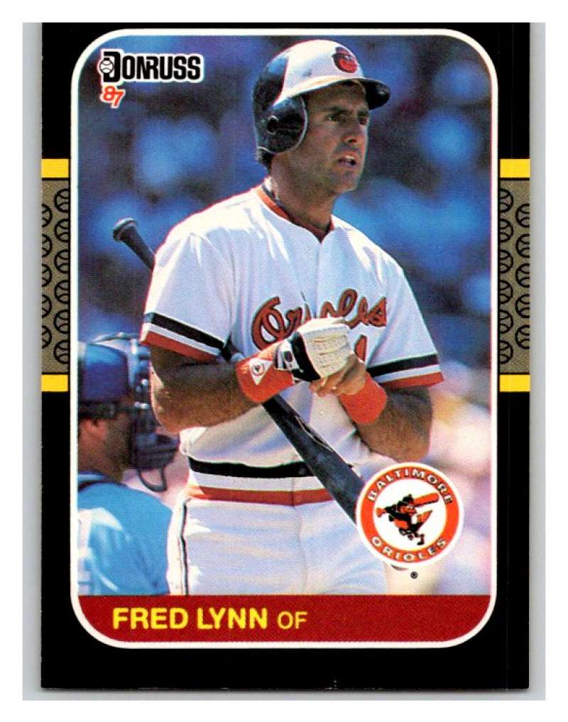 1987 Donruss #108 Fred Lynn Orioles MLB Mint Baseball Image 1