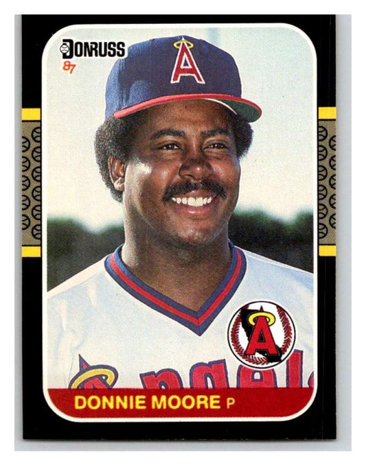 1987 Donruss #110 Donnie Moore Angels MLB Mint Baseball