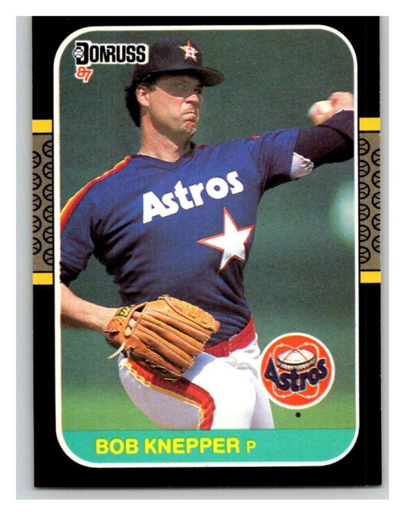 1987 Donruss #112 Bob Knepper Astros MLB Mint Baseball Image 1
