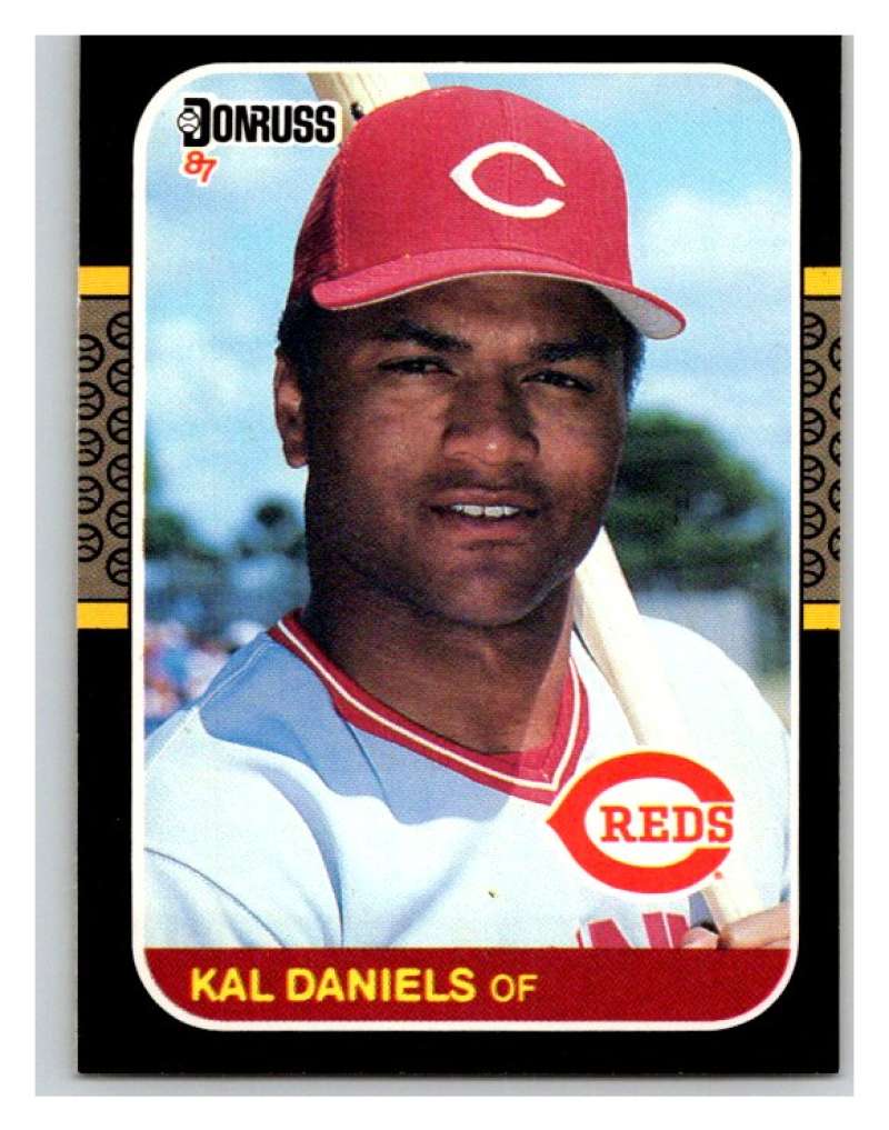 1987 Donruss #142 Kal Daniels Reds MLB Mint Baseball Image 1