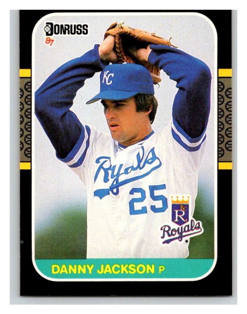 1987 Donruss #157 Danny Jackson Royals MLB Mint Baseball Image 1