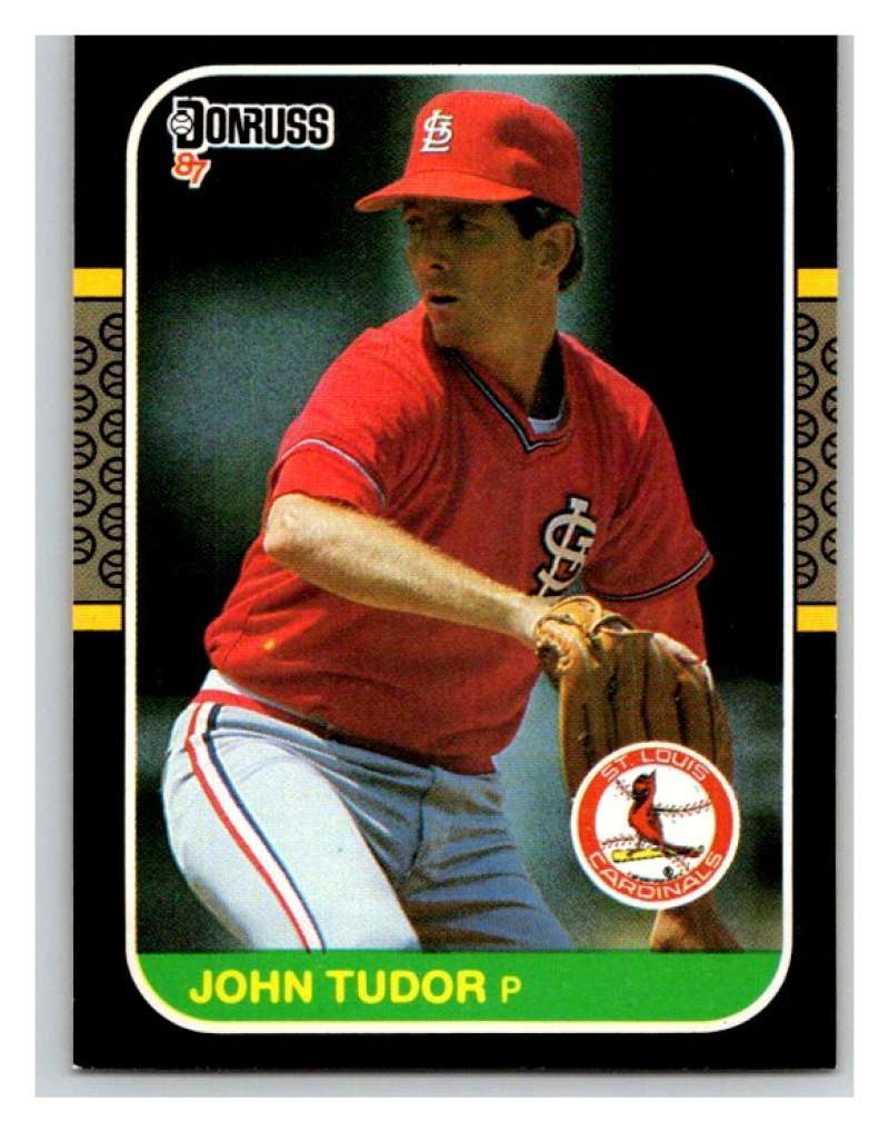1987 Donruss #170 John Tudor Cardinals MLB Mint Baseball Image 1