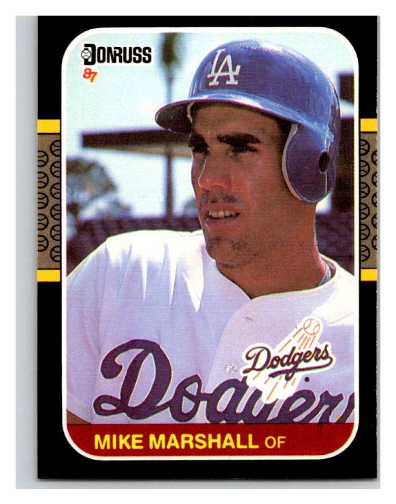 1987 Donruss #176 Mike A. Marshall Dodgers MLB Mint Baseball Image 1