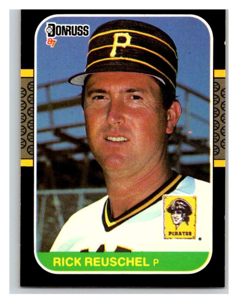 1987 Donruss #188 Rick Reuschel Pirates MLB Mint Baseball Image 1