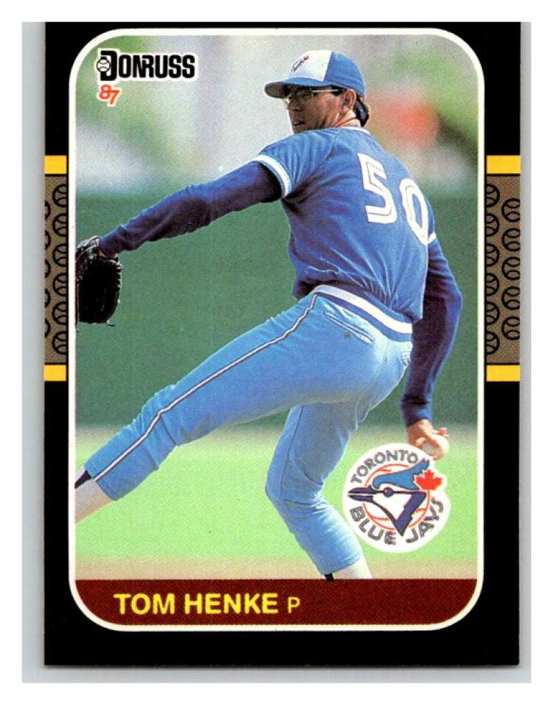 1987 Donruss #197 Tom Henke Blue Jays MLB Mint Baseball