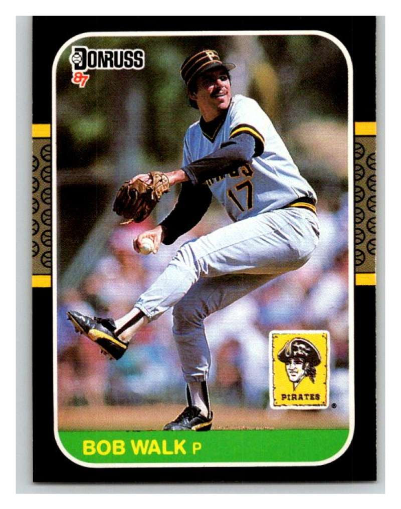 1987 Donruss #203 Bob Walk Pirates MLB Mint Baseball