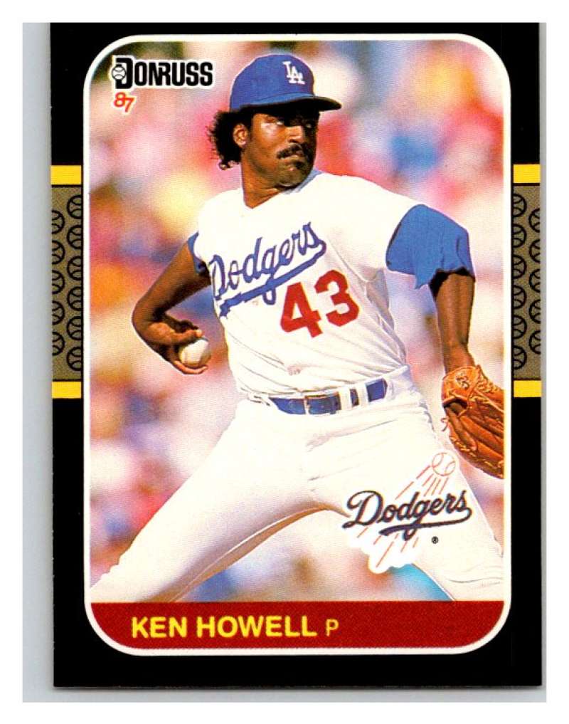 1987 Donruss #229 Ken Howell Dodgers MLB Mint Baseball Image 1