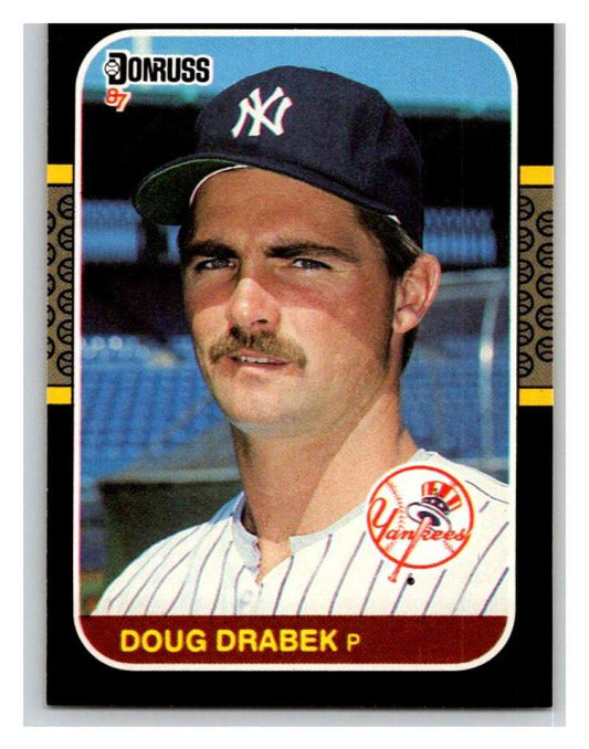 1987 Donruss #251 Doug Drabek RC Rookie Yankees MLB Mint Baseball